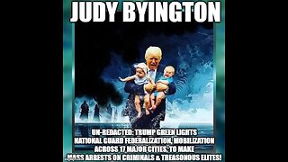 Judy Byington: Un-Redacted: Special Intel Report 8/30/25