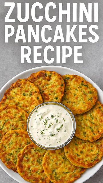 Zucchini Pancake Recipe – Crispy, Savory, and Simply Delicious!