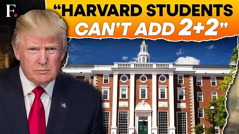 Trump_s Math Jibe At Harvard After Court Halts Foreign Students Ban _ N18G