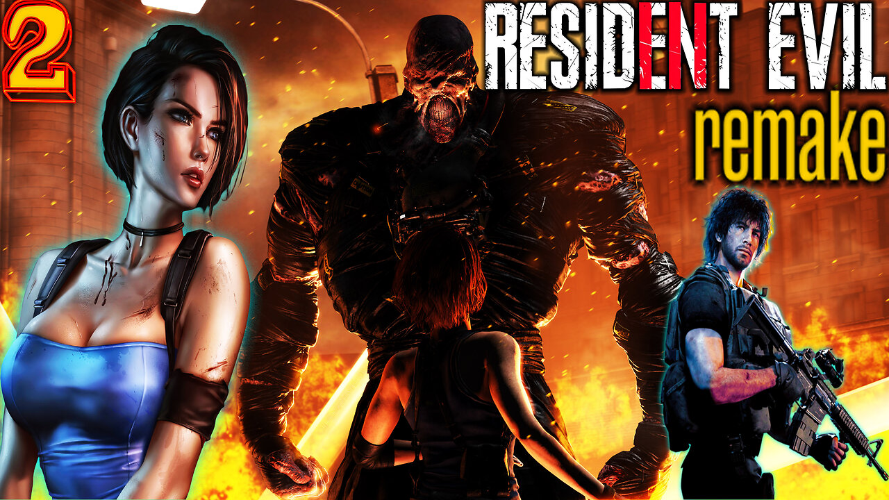 🧟 Resident Evil 3 - Remake (2020) 🧟 Jill Valentine & Carlos Olivera #2