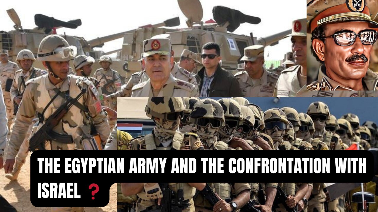 The Egyptian army and the confrontation with Israel ❓️
