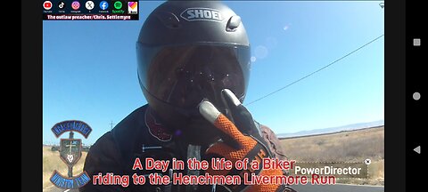 A Day in the life of a Biker riding to the Henchmen Livermore Run #theoutlawpreacher