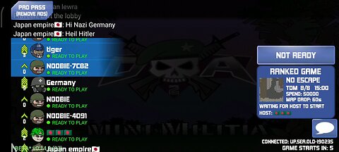 Mini militia. I am a Japan player 🇯🇵