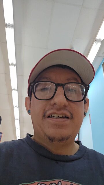 at the grocery store