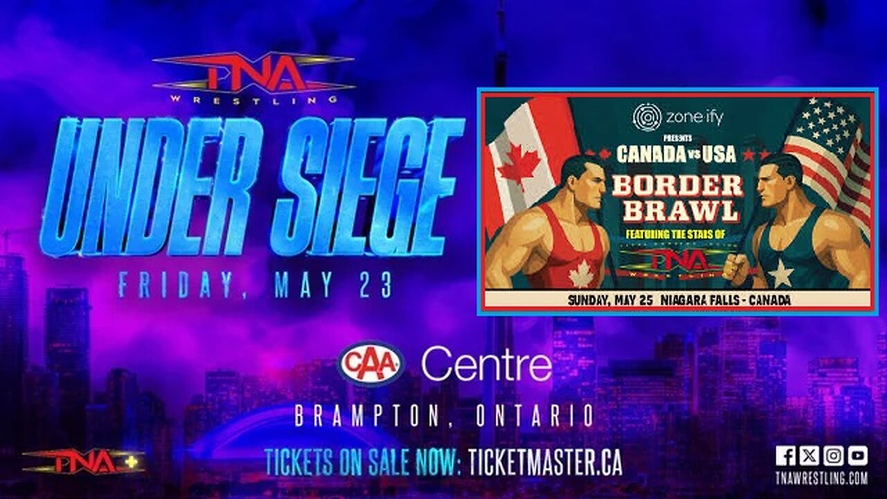 TNA UNDER SIEGE 2025 & TNA BORDER BRAWL 2025 : GET HYPED (w/ JAKE DeMARCO)