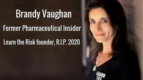 "Brandy Vaughan: Big Pharma Whistleblower's Revealing Insights on the Medical Industry"