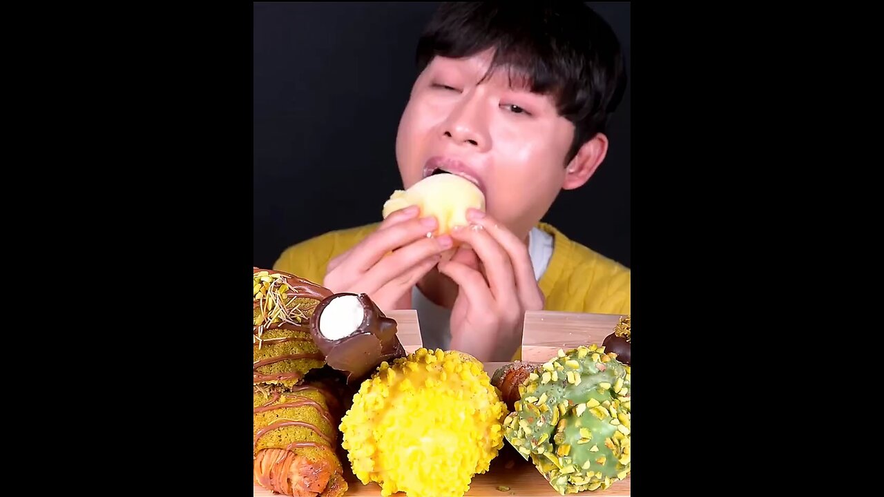 Chocolate croissant, bakery pastry