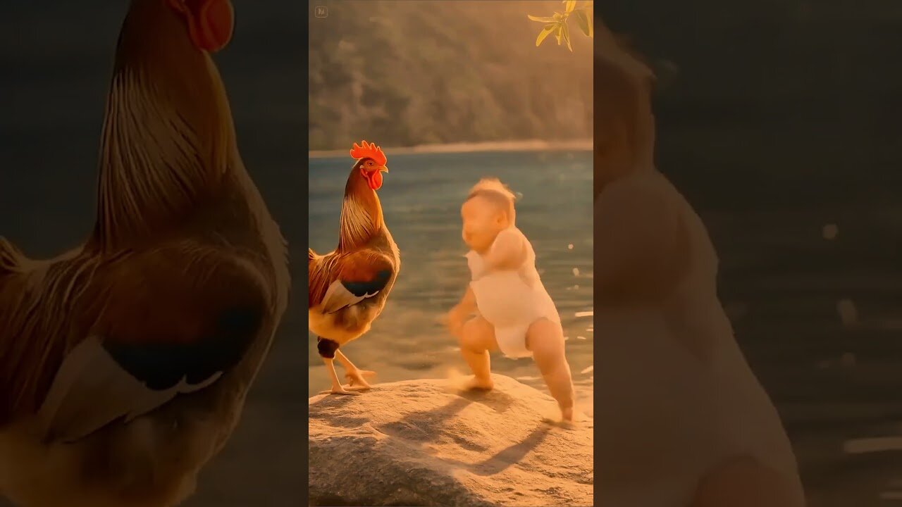 Ai Boy With Animal Fight #shortvideo #ai #funny #cat