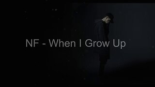 Music Favorites. NF-When i Grow Up. Christian Rap Rhyme Hip Hop.
