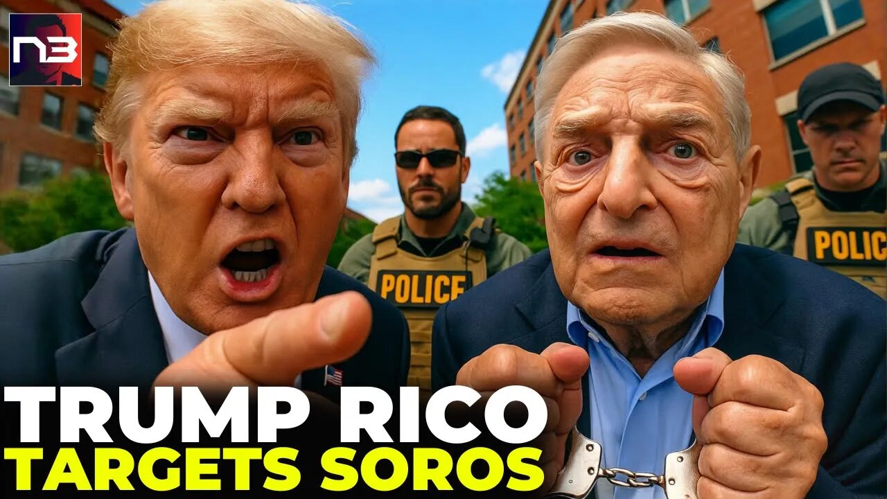 Update: Trump's Soros RICO Bombshell on Live TV - The President's Next Move Is HUGE