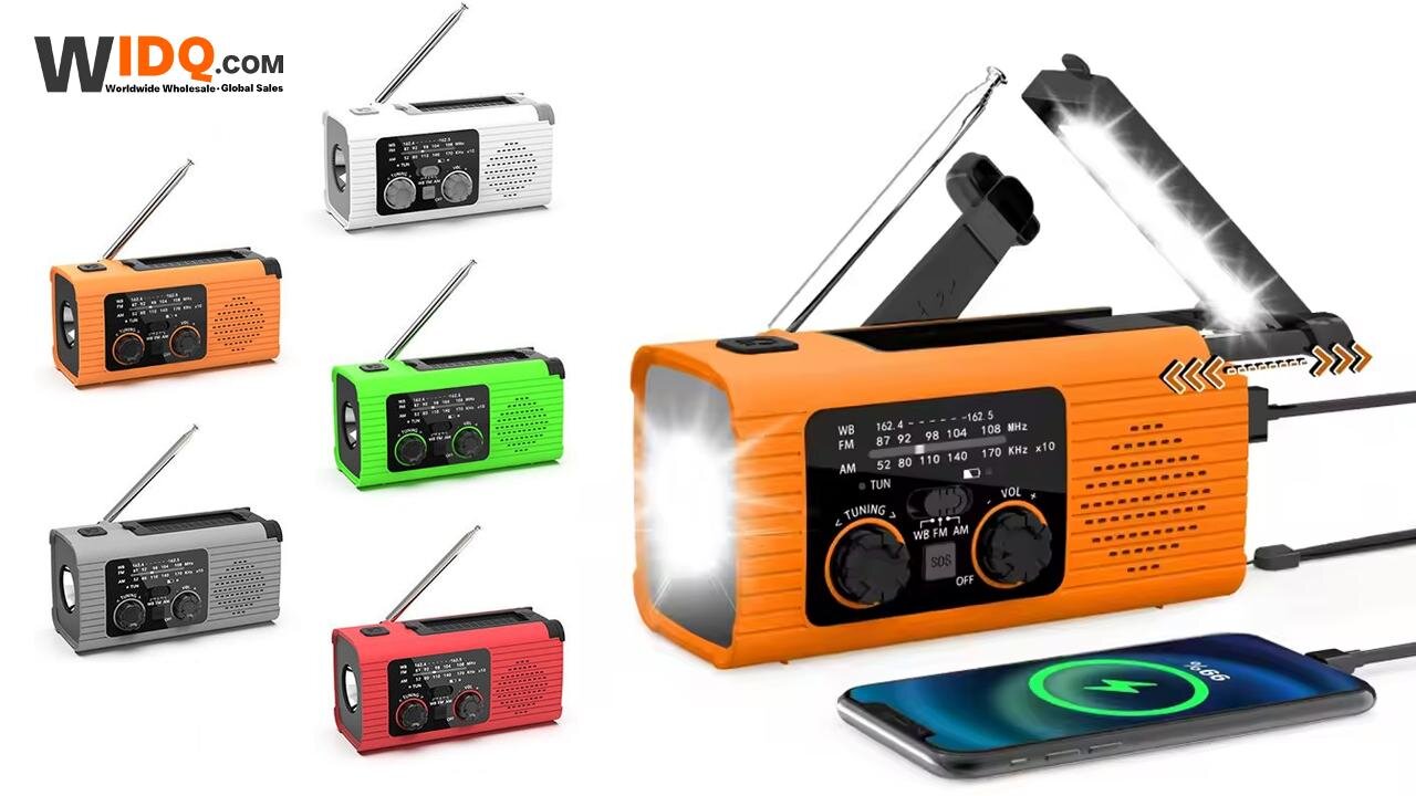 📻 Stay Safe Anywhere with This All-in-One Emergency Radio! 🎯
