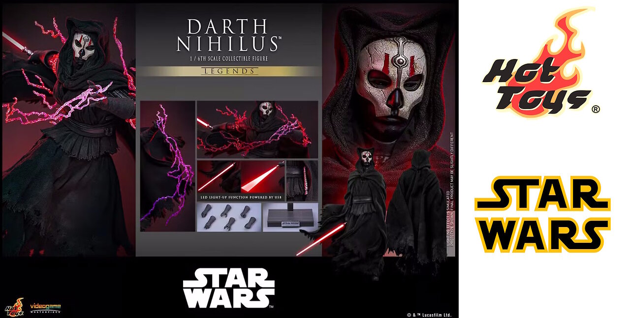 Star Wars - Darth Nihilus Collectible Figure [by Hot Toys]