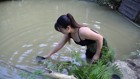 Harvesting Tilapia Fish – Deep Frying and Preserving for Long-Term Use