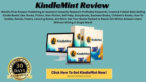 KindleMint Review - Ranks Your Kindle Book To Best-Seller Status!
