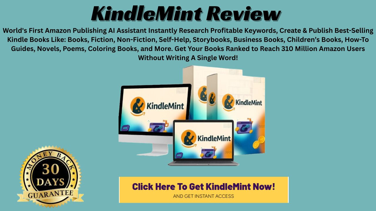 KindleMint Review - Ranks Your Kindle Book To Best-Seller Status!