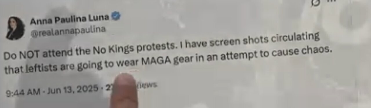 Warning-Antifas Dressed As MAGA's To Create Chaos At NoKings