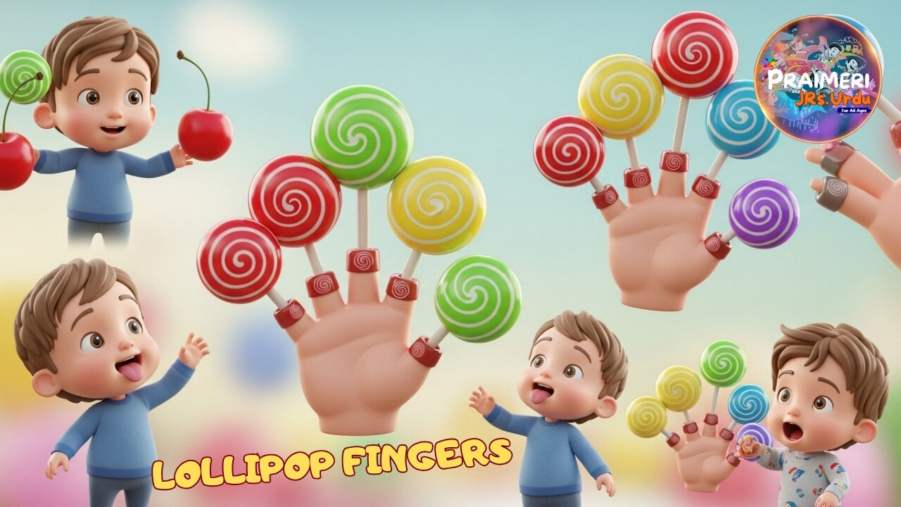 Lollipop Fingers | 'NEW' Kids Fun Nursery Rhyme and Song OUT NOW