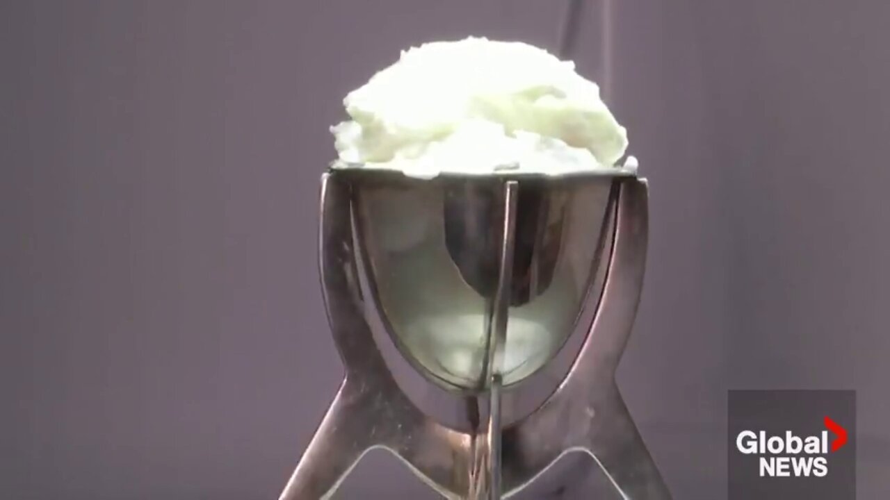 Ice Cream Made From Plastic
