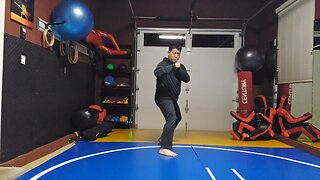 WTD Crescent Kick to Oblique Kick sequential