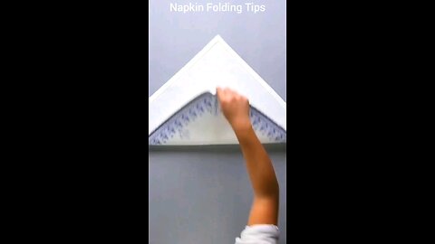 Napkin Folding Tips