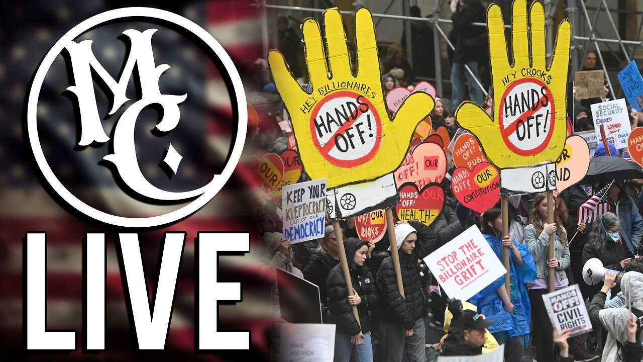 Trade War Crash, Austin Metcalf Murder, ‘Hands Off’ Protests, Guest Alison Morrow | MC Live 4/6/25
