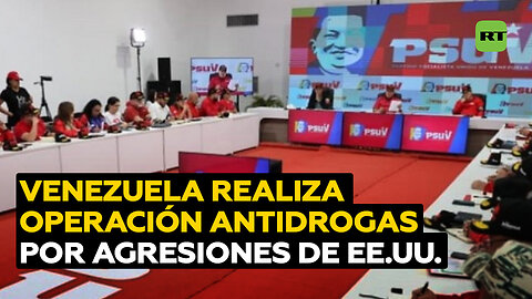 Venezuela realiza una operación antidrogas en medio de las agresiones de EE.UU.
