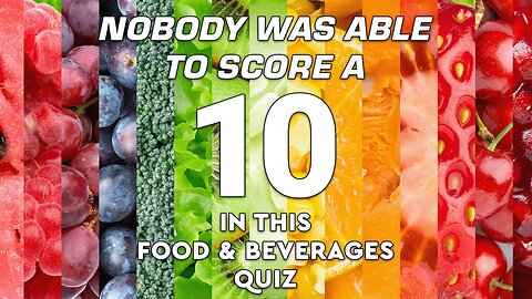 We bet you're getting hungry answering this one