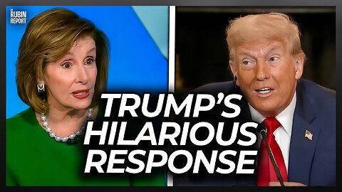 Nancy Pelosi Humiliated by Trump’s Hilarious Response to Her Retirement