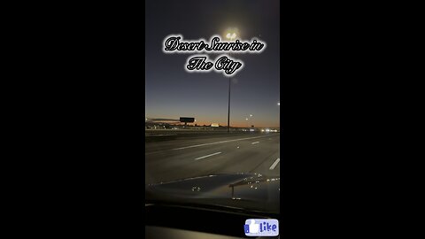 Desert City Sunrise