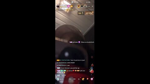 Liyah pulled her bras knuckles out, mocha on guard 👀