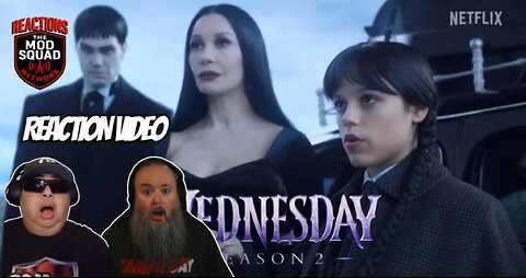Wednesday Season Two Trailer Reaction Video | MOD Squad Reacts