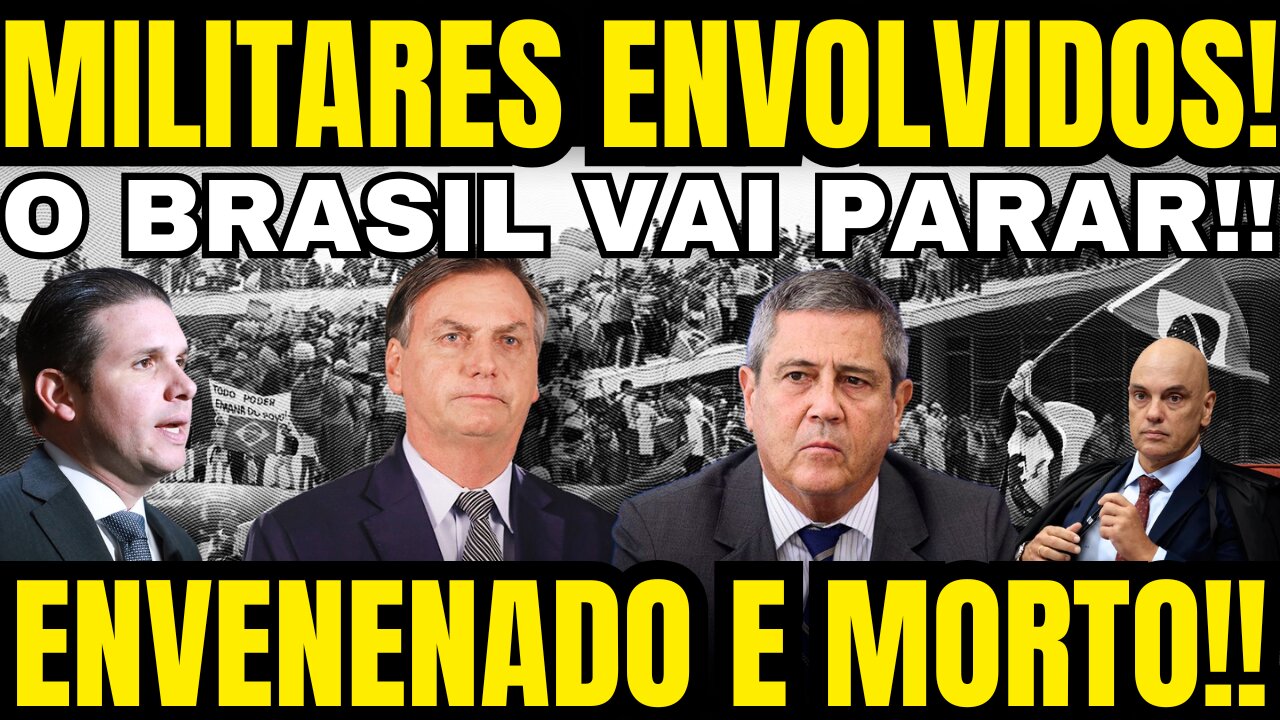 ENVENENADO E M0RTO NA PRISÃO!! TRÍSTE NOTÍCIA ABALA O PAÍS!! EXÉRCITO ENVOLVIDO