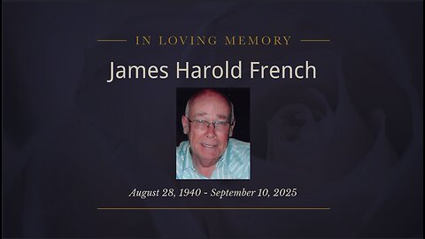 Celebration of Life for Jim French 9-16-2025