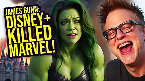 Disney Plus KILLED Marvel Says James Gunn.