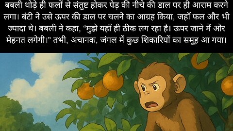 hindi stories do bandaron ki kahani.