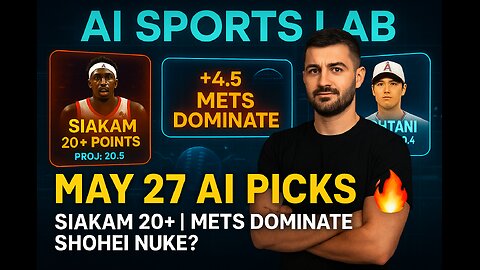 Fade the Frauds, Ride with the Projections – May 27 Picks That Slap