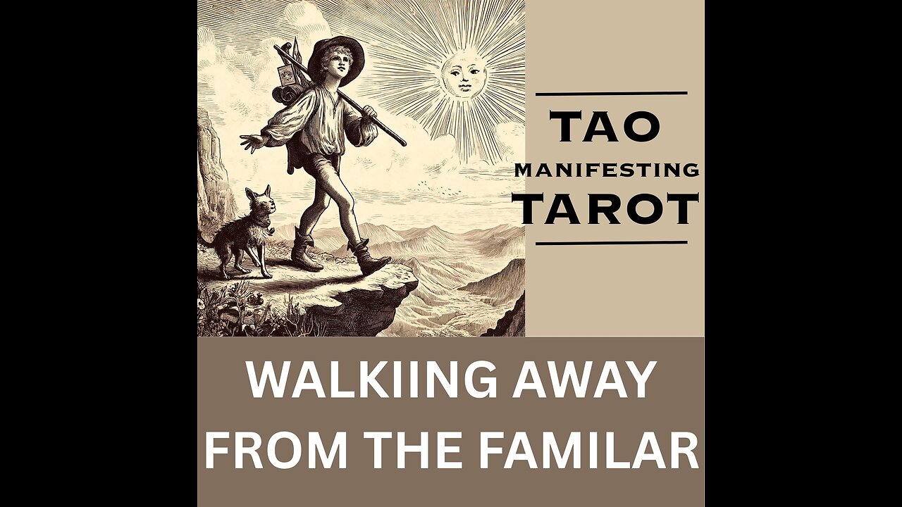 WALKING AWAY FROM WAHT YOU KNOW