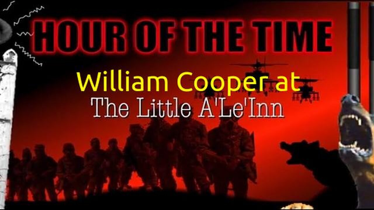 Bill cooper Lectures at Little A'Le'Inn Exposes the Great Seal on the US Dollar