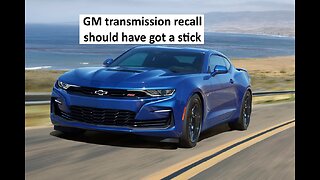 GM recall for Cadillac CT4, CT5 Chevy Camaro due to transmission