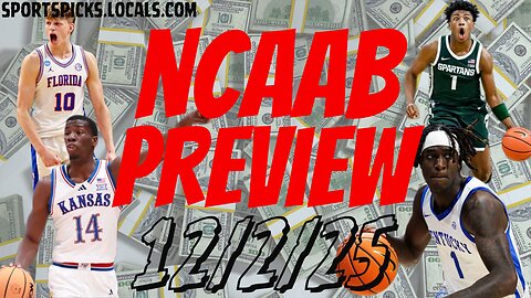 NCAAB Betting Preview - 12/2/25