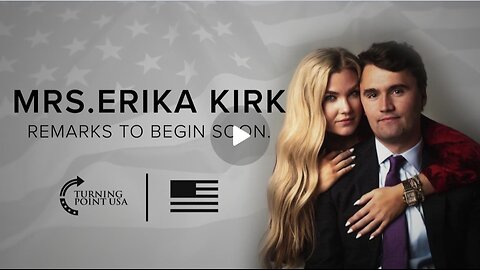 Charlie Kirk's beloved wife, Mrs. Erika Kirk addresses the Nation.