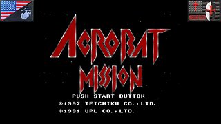 アクロバット・ミッション (Nintendo Super Famicom - Attract Mode) [JP Only]