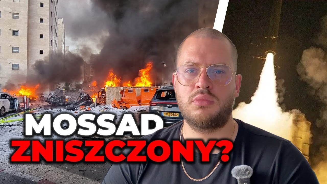 ZNISZCZONA SIEDZIBA MOSSAD? WOJNA IRAN 🇮🇷 IZRAEL 🇮🇱