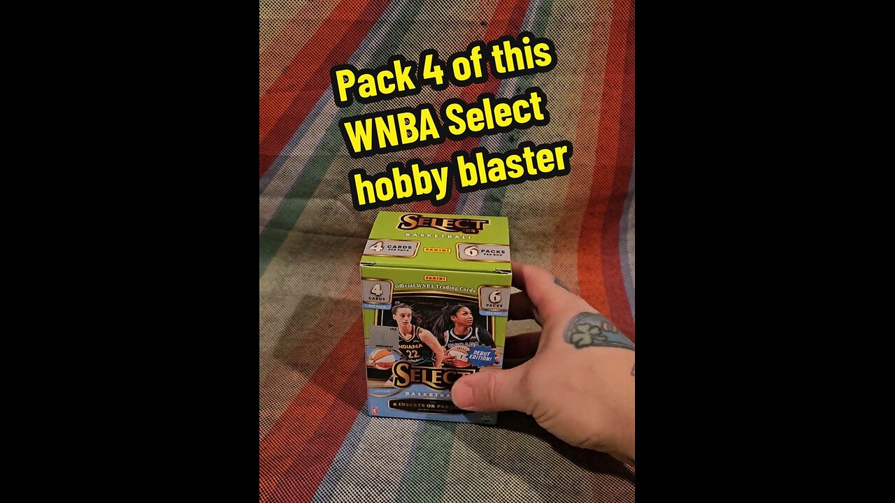 Pack 4 of this WNBA Select hobby blaster