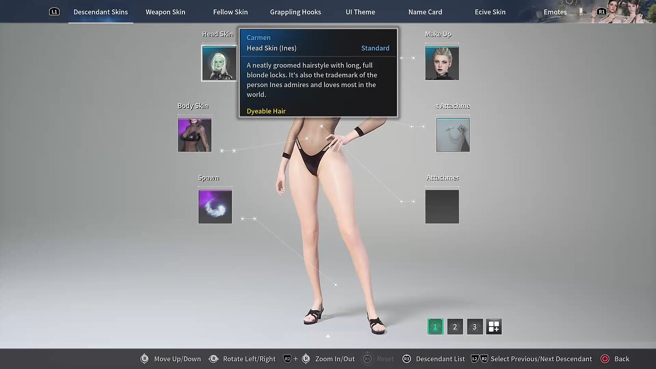 The first descendants jiggle physics