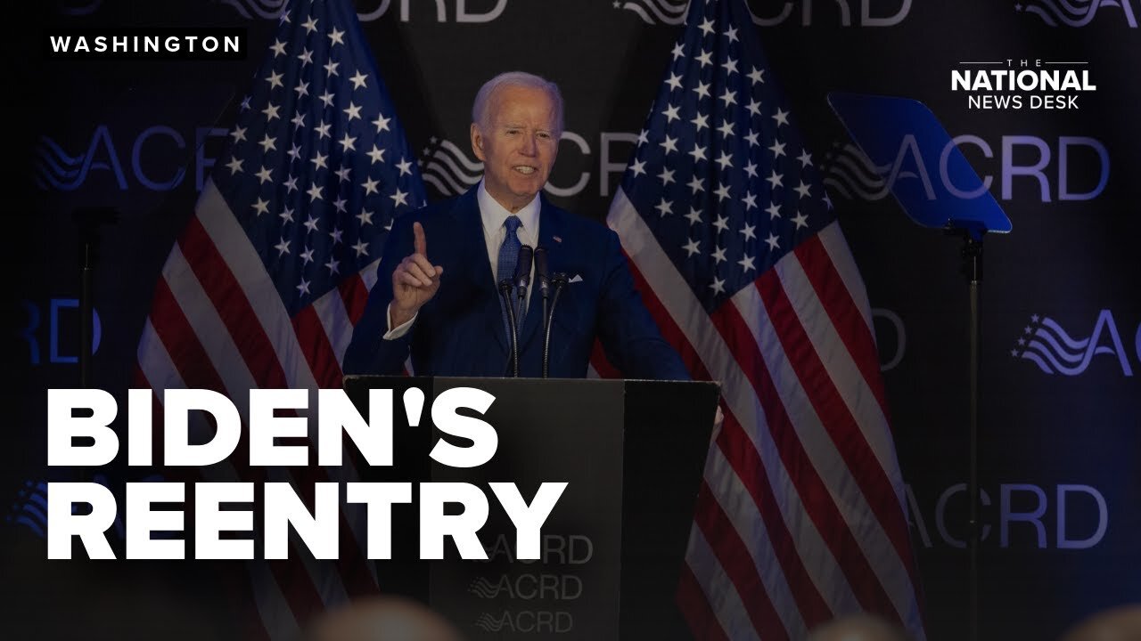 Some Democrats push back on former President Biden's reentry