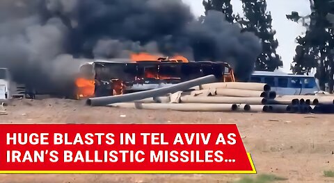 Iran’s New Ballistic Attacks ‘BATTER’ Tel Aviv, Jerusalem; Israel Confirms Fresh Casualties