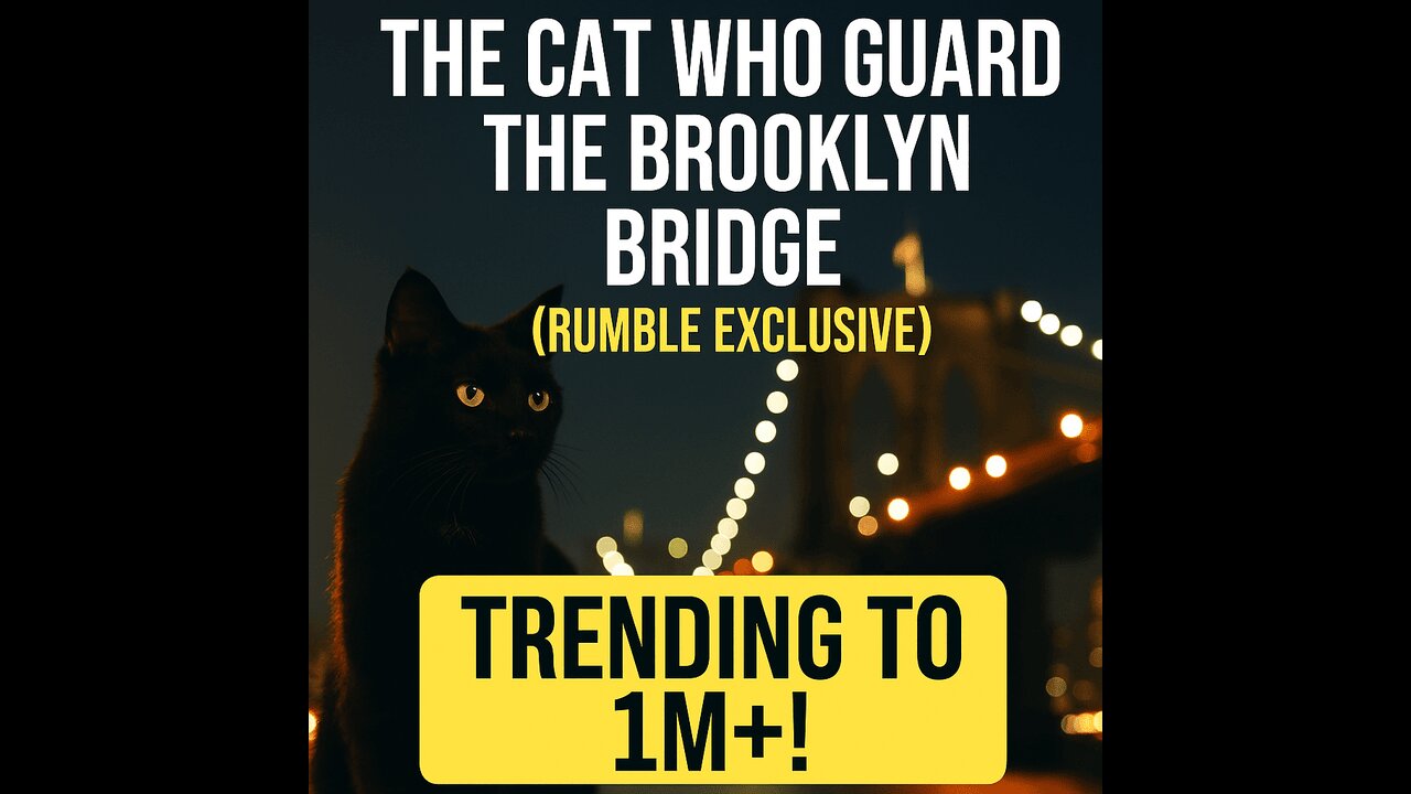 The Cat Who Guards the Brooklyn Bridge (Rumble Exclusive)