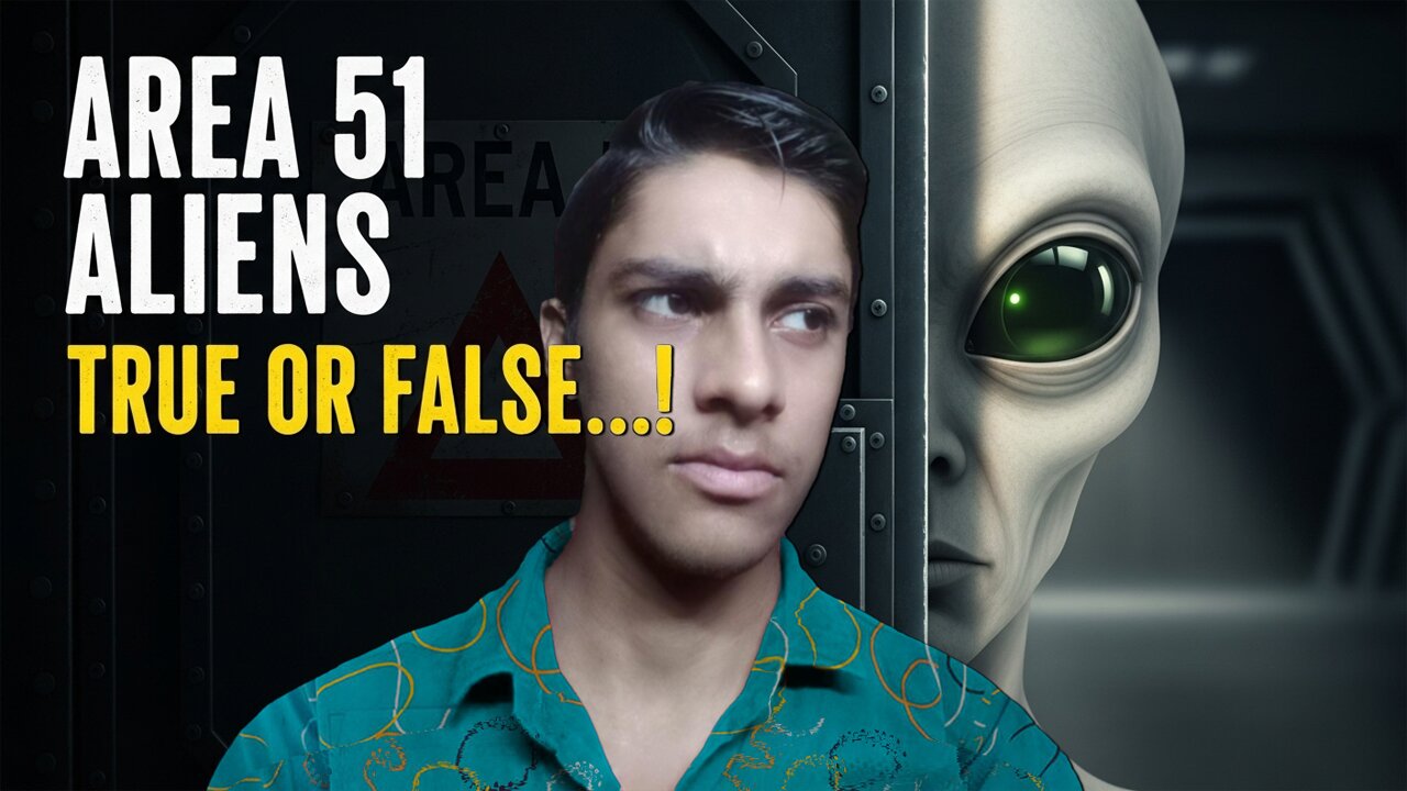 Area 51 Aliens True or false ! 🤔
