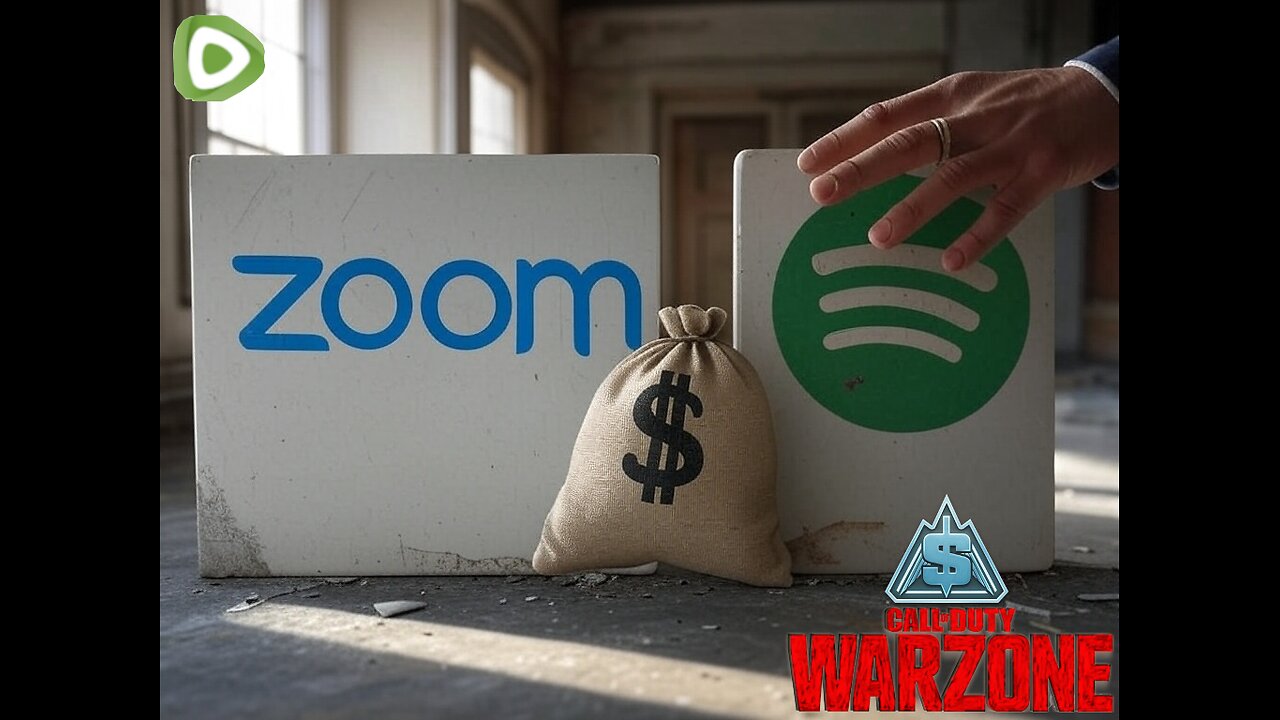 Is Somebody Taking Money From Zoom And Spotify So They Can't Pay Their Electric Bills?